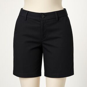 Bugatchi‎ Men's Black Golf Shorts Size 36 No Slip Waistband 10 Pockets